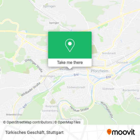 Türkisches Geschäft map