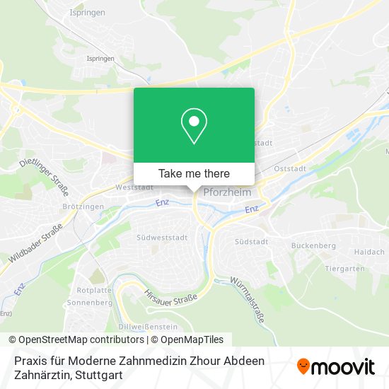 Praxis für Moderne Zahnmedizin Zhour Abdeen Zahnärztin map
