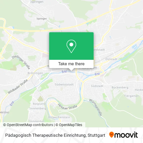 Карта Pädagogisch Therapeutische Einrichtung