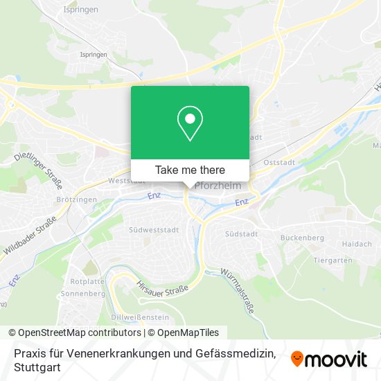 Praxis für Venenerkrankungen und Gefässmedizin map