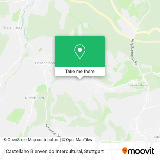 Карта Castellano Bienvenido Intercultural