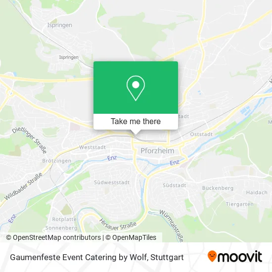 Карта Gaumenfeste Event Catering by Wolf