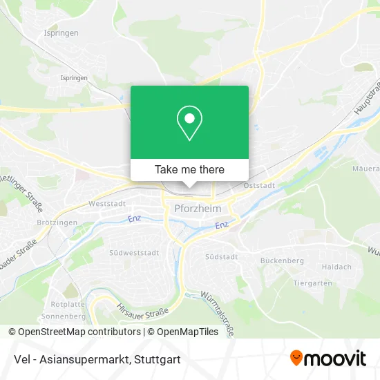 Карта Vel - Asiansupermarkt