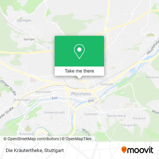 Die Kräutertheke map