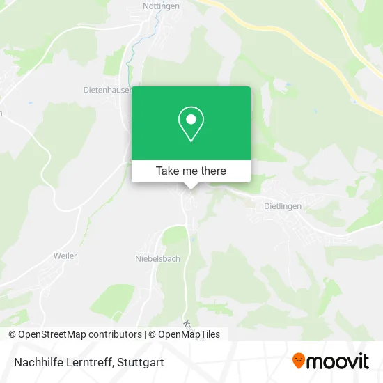 Карта Nachhilfe Lerntreff