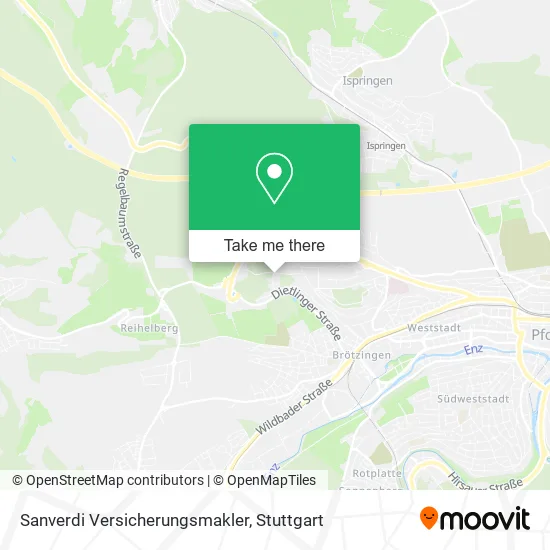 Карта Sanverdi Versicherungsmakler