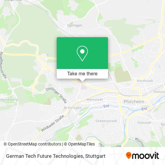 Карта German Tech Future Technologies