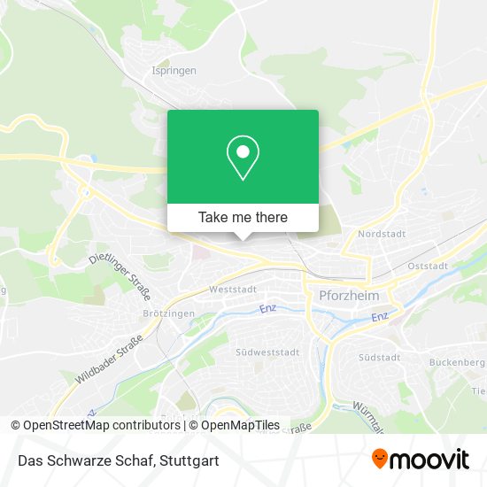 Das Schwarze Schaf map