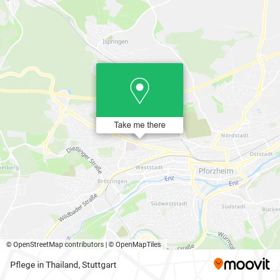 Карта Pflege in Thailand
