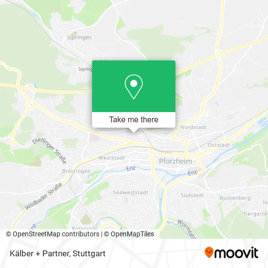 Карта Kälber + Partner