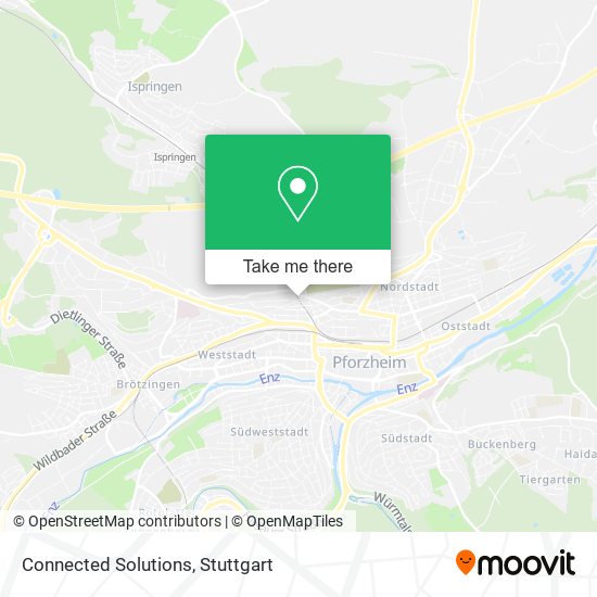 Connected Solutions map