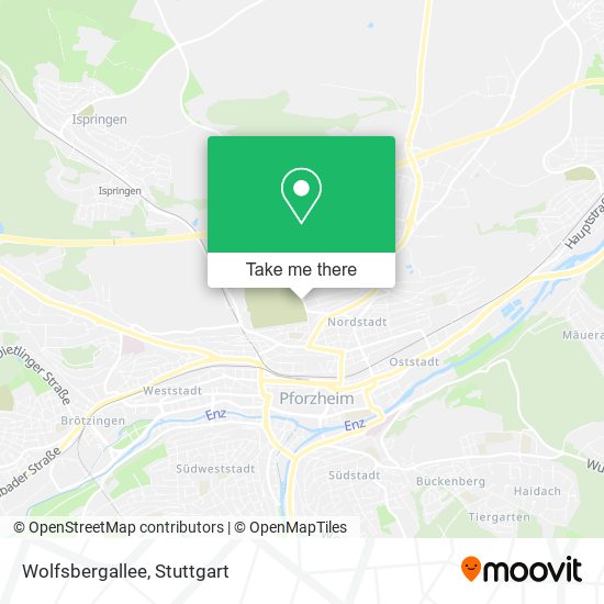 Карта Wolfsbergallee