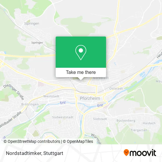 Карта Nordstadtimker