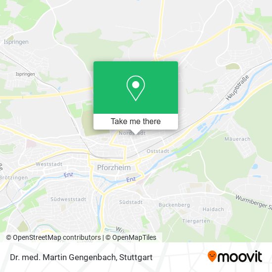 Dr. med. Martin Gengenbach map