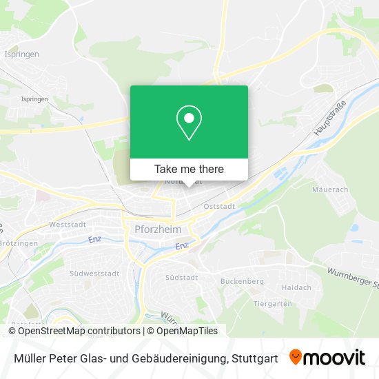 Müller Peter Glas- und Gebäudereinigung map