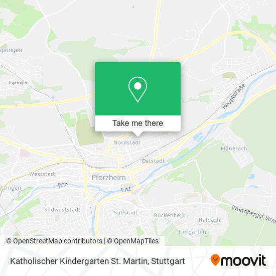 Katholischer Kindergarten St. Martin map