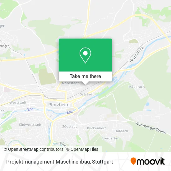 Карта Projektmanagement Maschinenbau