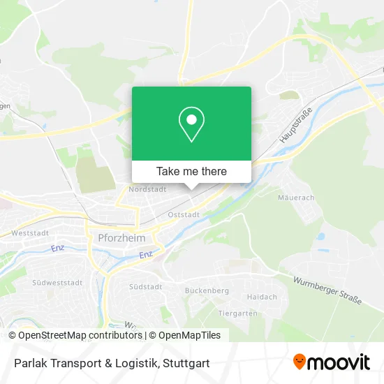 Карта Parlak Transport & Logistik
