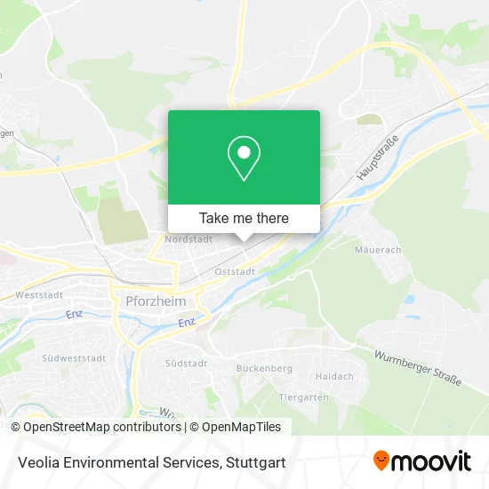Карта Veolia Environmental Services