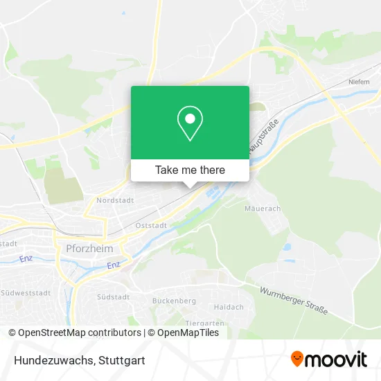 Карта Hundezuwachs