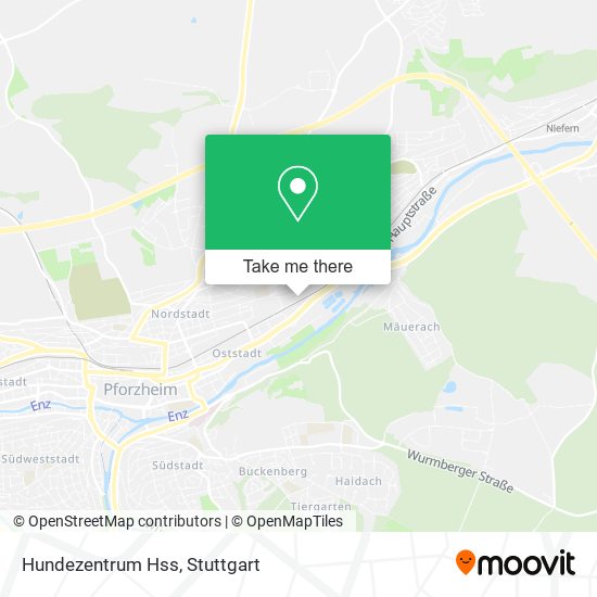 Hundezentrum Hss map