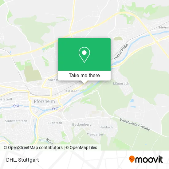 Карта DHL
