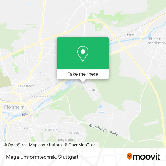 Карта Mega Umformtechnik
