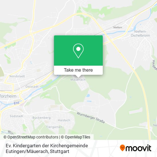 Ev. Kindergarten der Kirchengemeinde Eutingen / Mäuerach map