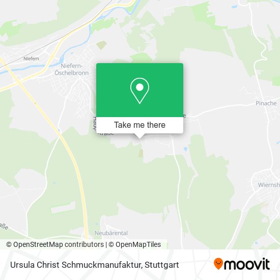 Ursula Christ Schmuckmanufaktur map