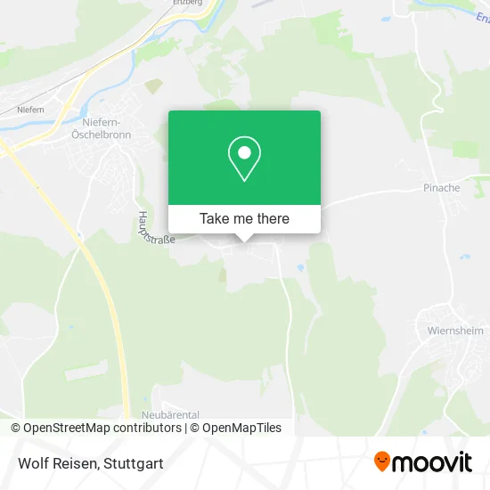 Карта Wolf Reisen