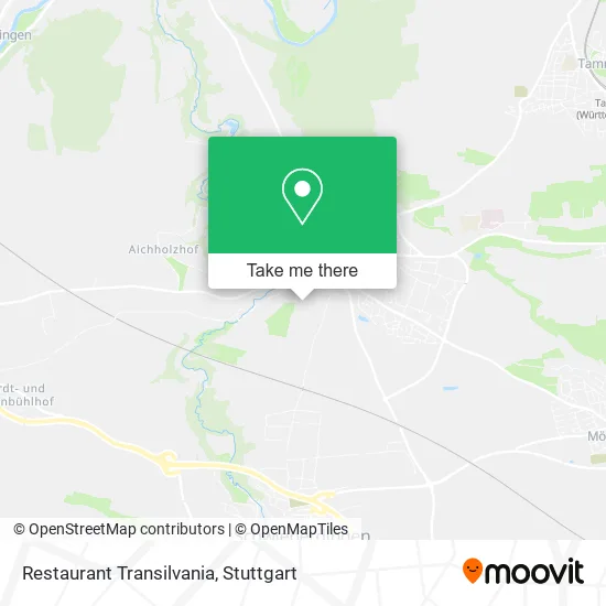 Карта Restaurant Transilvania