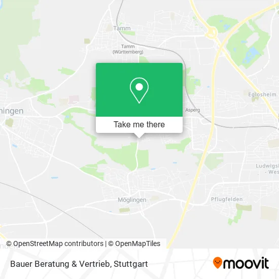 Карта Bauer Beratung & Vertrieb