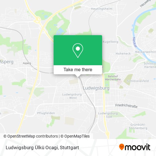 Карта Ludwigsburg Ülkü Ocagi