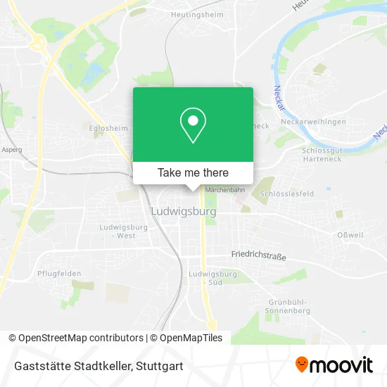 Карта Gaststätte Stadtkeller