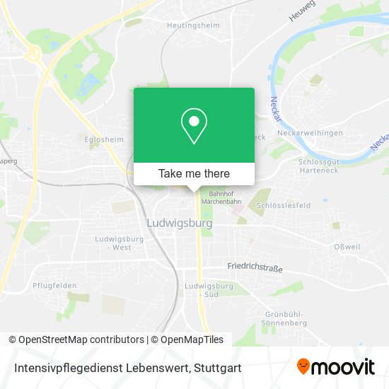 Intensivpflegedienst Lebenswert map