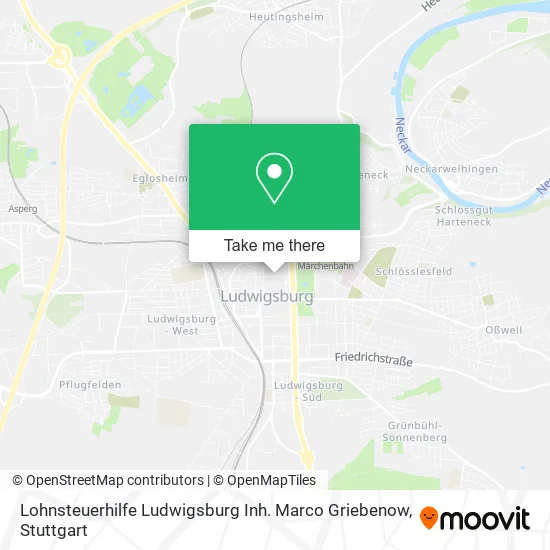 Lohnsteuerhilfe Ludwigsburg Inh. Marco Griebenow map