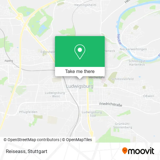 Карта Reiseass