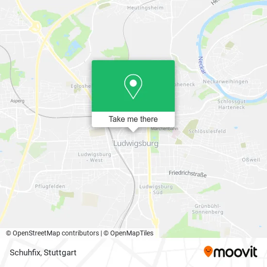 Карта Schuhfix
