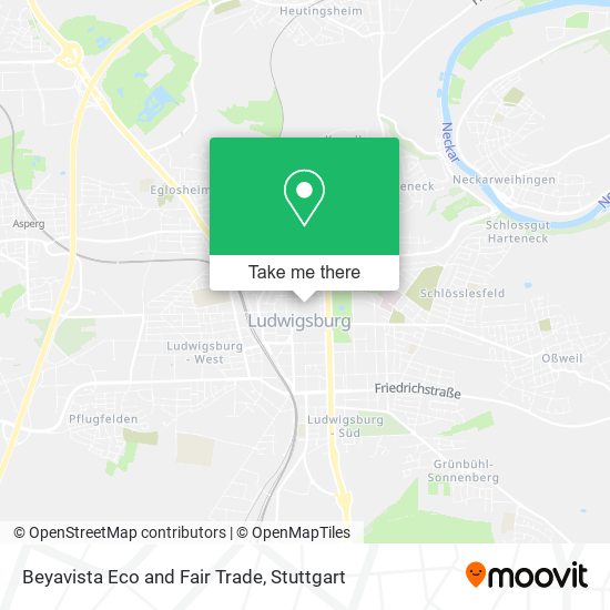 Beyavista Eco and Fair Trade map