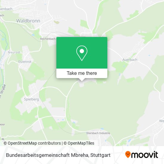 Bundesarbeitsgemeinschaft Mbreha map
