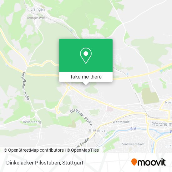 Dinkelacker Pilsstuben map
