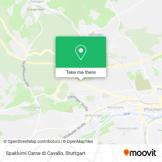 Карта Spakkimi Carne di Cavallo