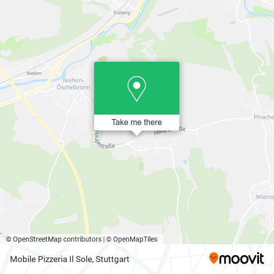 Mobile Pizzeria Il Sole map