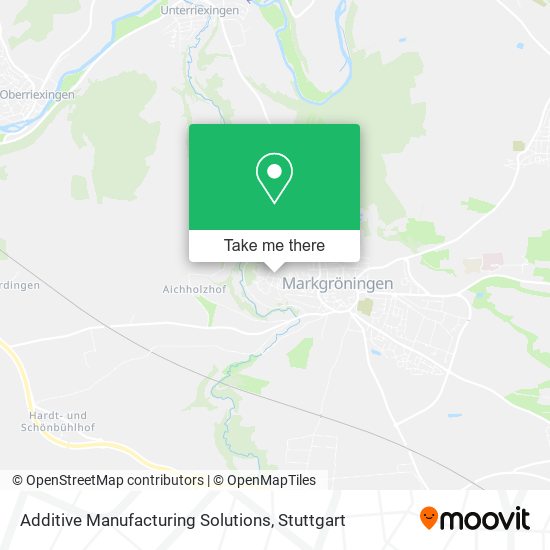 Additive Manufacturing Solutions map