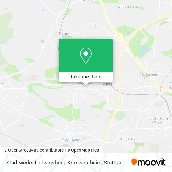 Stadtwerke Ludwigsburg-Kornwestheim map