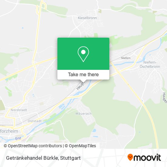 Getränkehandel Bürkle map