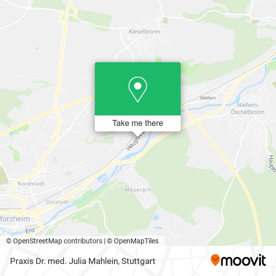 Praxis Dr. med. Julia Mahlein map