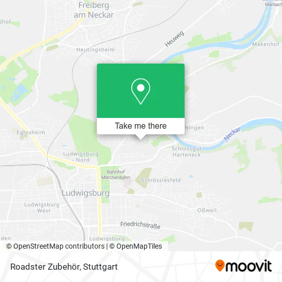 Карта Roadster Zubehör