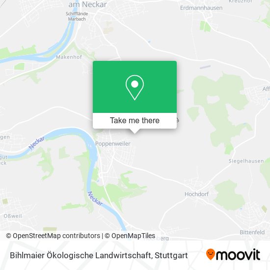 Bihlmaier Ökologische Landwirtschaft map