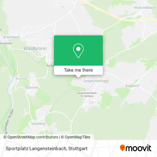 Карта Sportplatz Langensteinbach